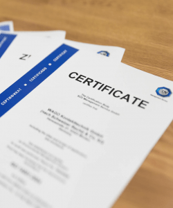 certificates